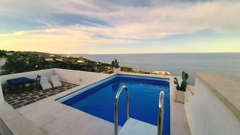 Blu Suite Cottage Sul Mare E Swimming Pool Tricase Extérieur photo